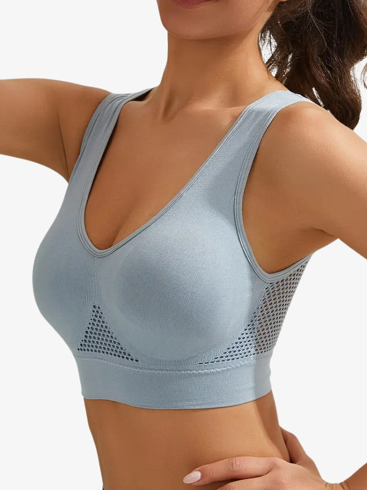 Vue arrière de la brassière, mettant en valeur le dos