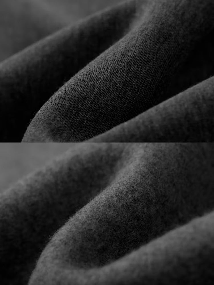 Vue arrière du jogging montrant la coupe ajustée