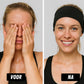 Gros plan sur la texture du bandeau de sport