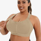 Soutien-gorge en action, mouvement intense
