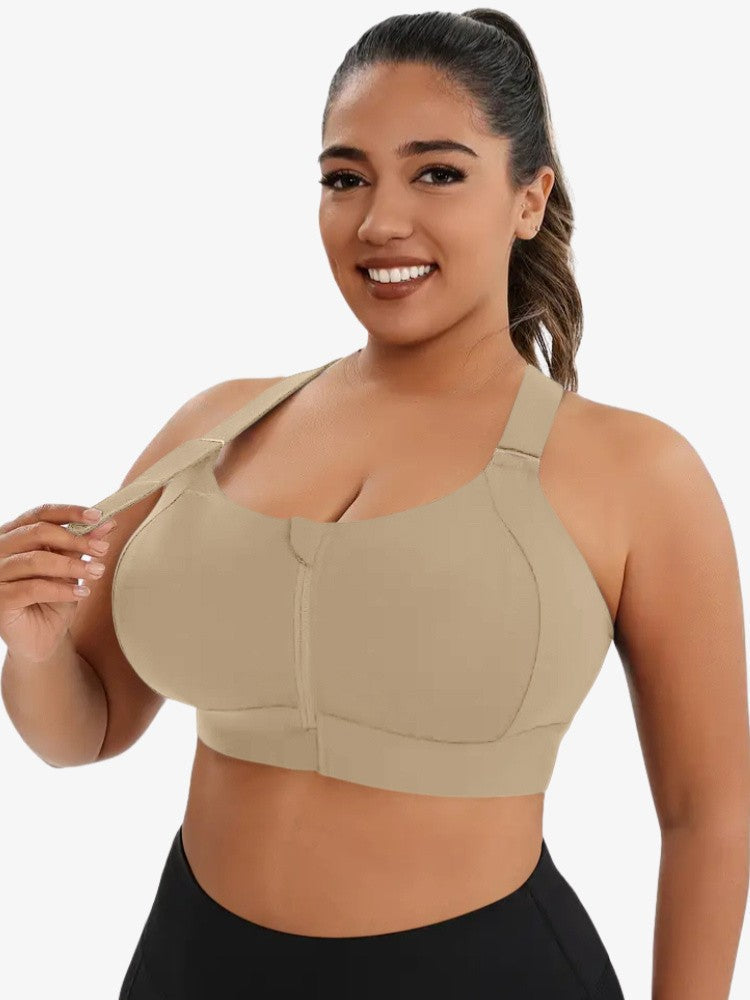 Soutien-gorge en action, mouvement intense