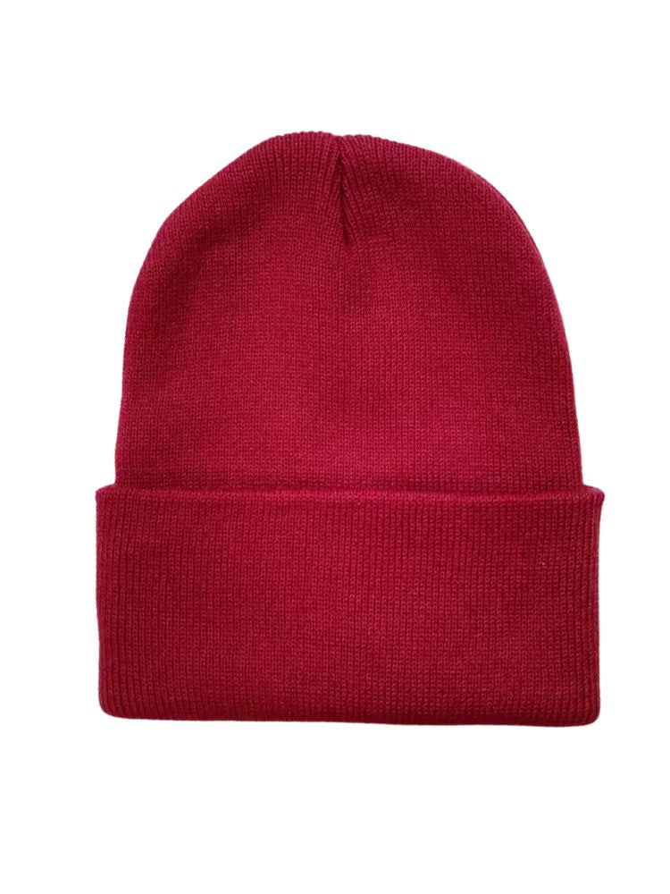 Bonnet tricoté unisexe, parfait pour temps froid