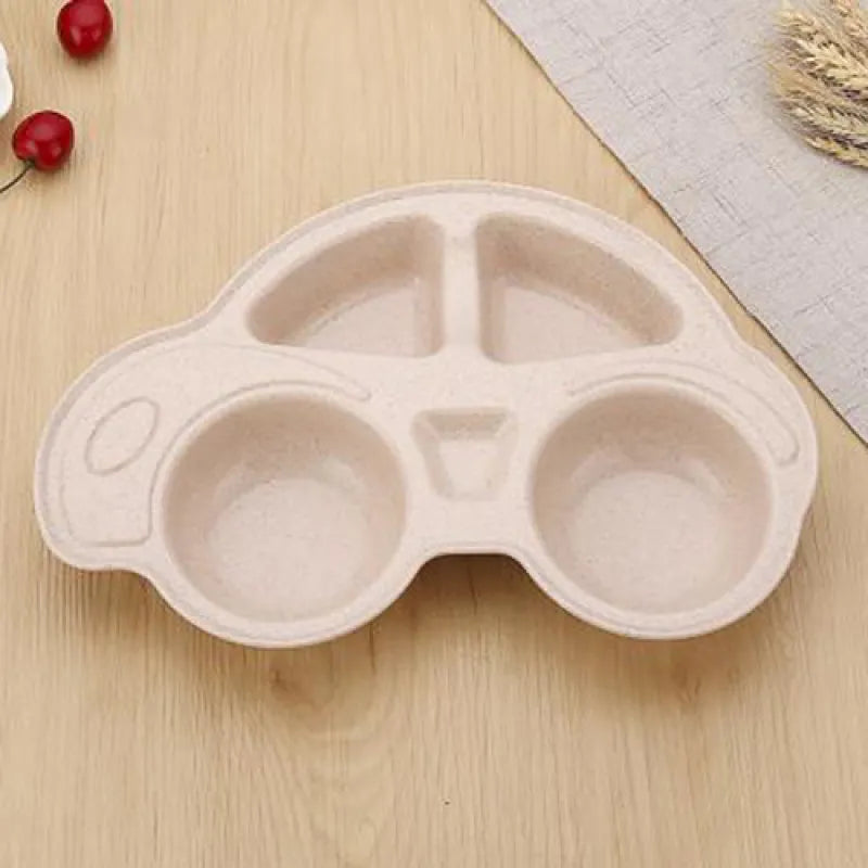 Assiette voiture durable, passe au lave-vaisselle