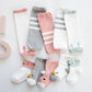 Chaussettes bébé en coton avec motifs animaux colorés