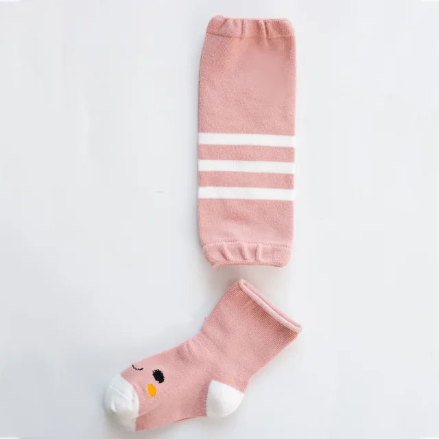Chaussettes bébé avec motifs animaliers, vue détaillée