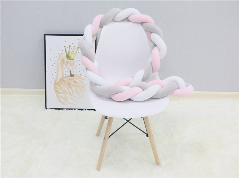 Bumper de Lit Bébé Coton baby bumper ademend katoenmix vue de face vue 25