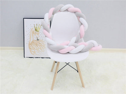 Bumper de Lit Bébé Coton baby bumper ademend katoenmix vue de face vue 25