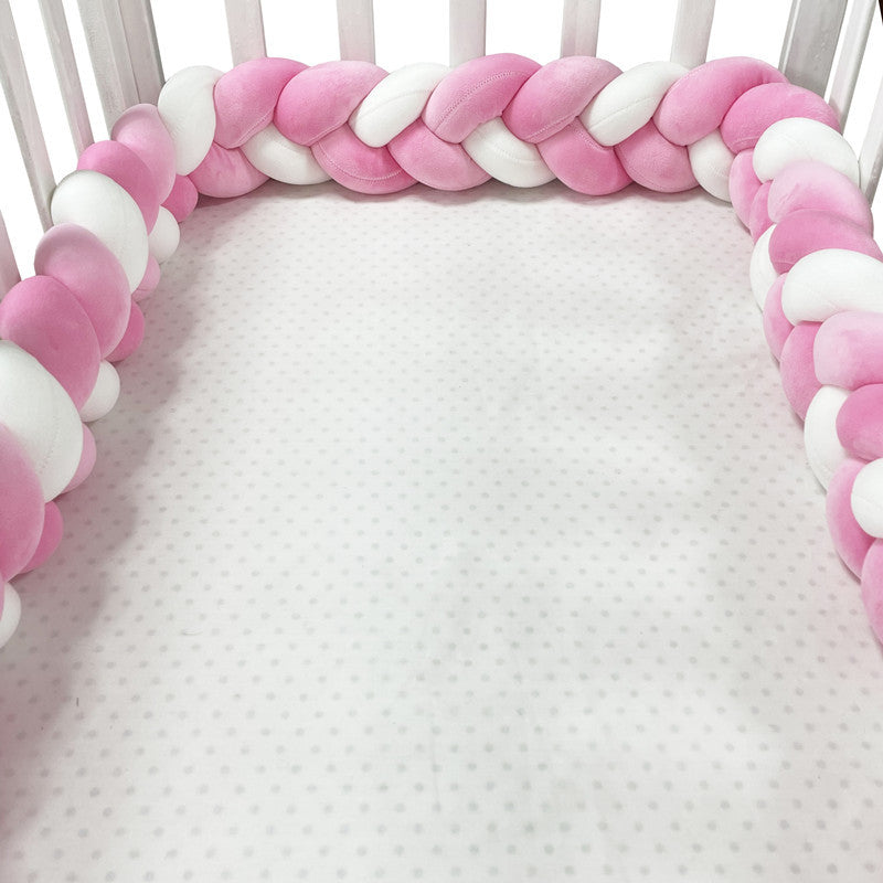 Bumper de Lit Bébé Coton baby bumper ademend katoenmix vue de face vue 9