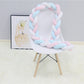 Bumper de Lit Bébé Coton baby bumper ademend katoenmix vue de face vue 17
