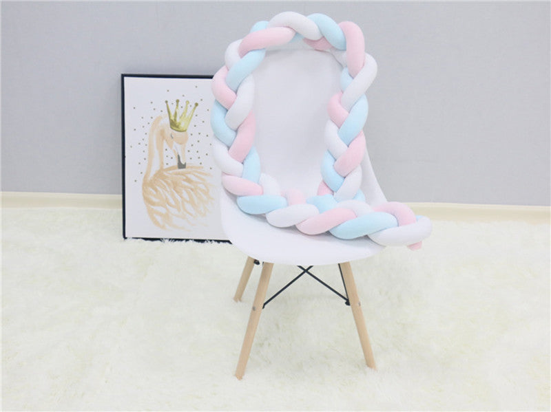 Bumper de Lit Bébé Coton baby bumper ademend katoenmix vue de face vue 17