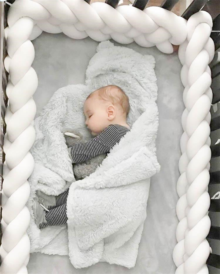 Bumper de Lit Bébé Coton baby bumper ademend katoenmix finitions visibles