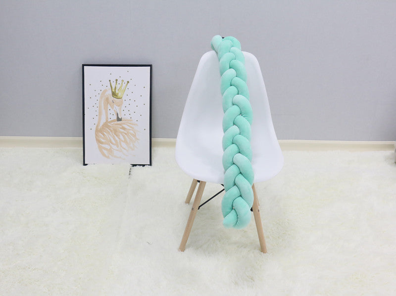 Bumper de Lit Bébé Coton baby bumper ademend katoenmix finitions visibles vue 24