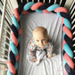 Bumper de Lit Bébé Coton baby bumper ademend katoenmix vue de face