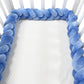 Bumper de Lit Bébé Coton baby bumper ademend katoenmix vue latérale