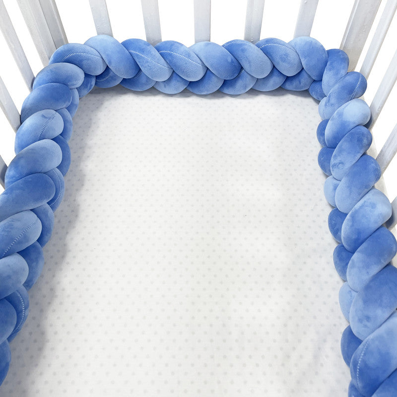 Bumper de Lit Bébé Coton baby bumper ademend katoenmix vue latérale