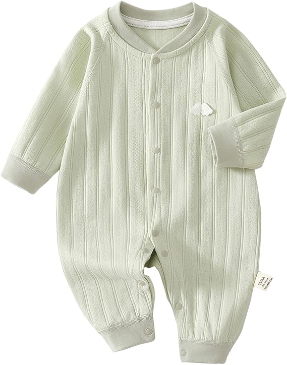 Combinaison bébé montrant l'intérieur doux et moelleux