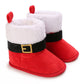 Chaussons Bébé Antidérapants Coton baby pantoffels antislip warm vue de face vue 18