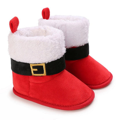 Chaussons Bébé Antidérapants Coton baby pantoffels antislip warm vue de face vue 18