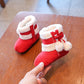 Chaussons Bébé Antidérapants Coton baby pantoffels antislip warm présentation du produit vue 31