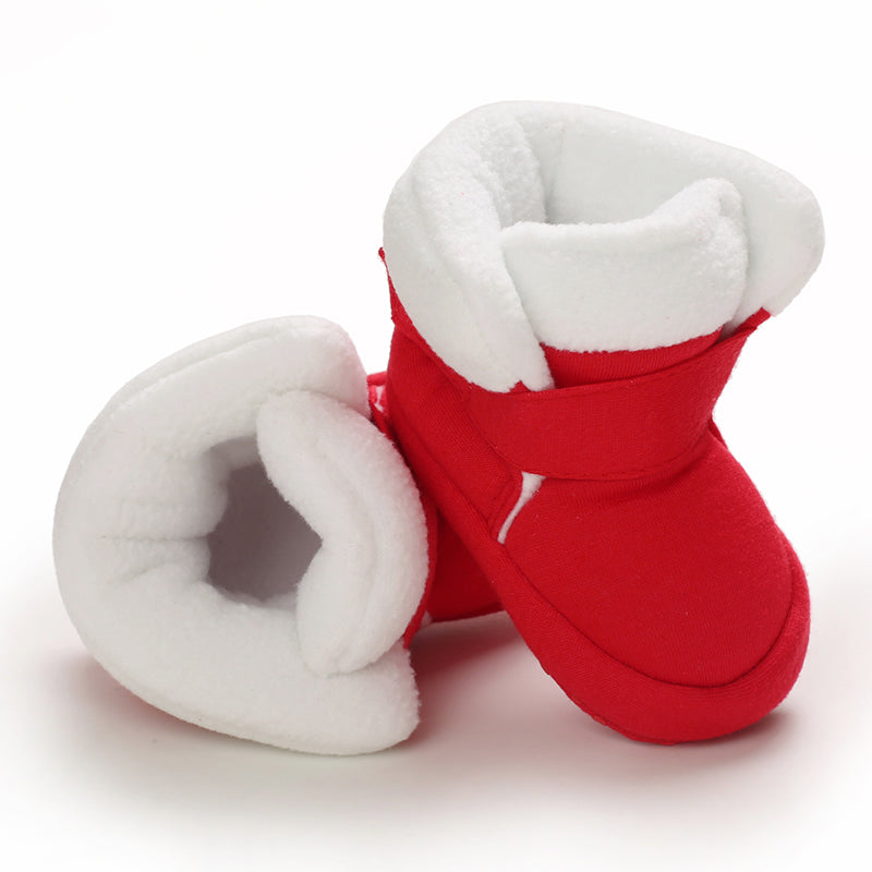 Chaussons Bébé Antidérapants Coton baby pantoffels antislip warm présentation du produit