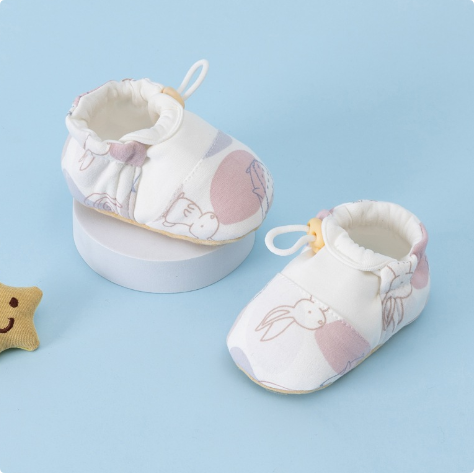 Chaussures bébé avec doublure respirante, vue intérieure