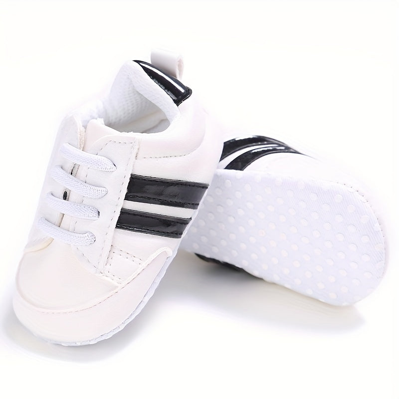 Chaussures bébé en cuir synthétique respirant