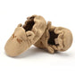 Chaussons bébé avec fermeture ajustable en coton doux