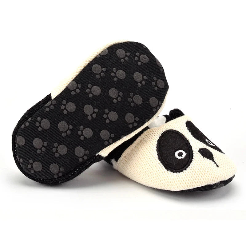 Design adorable de chaussons pour bébé en coton
