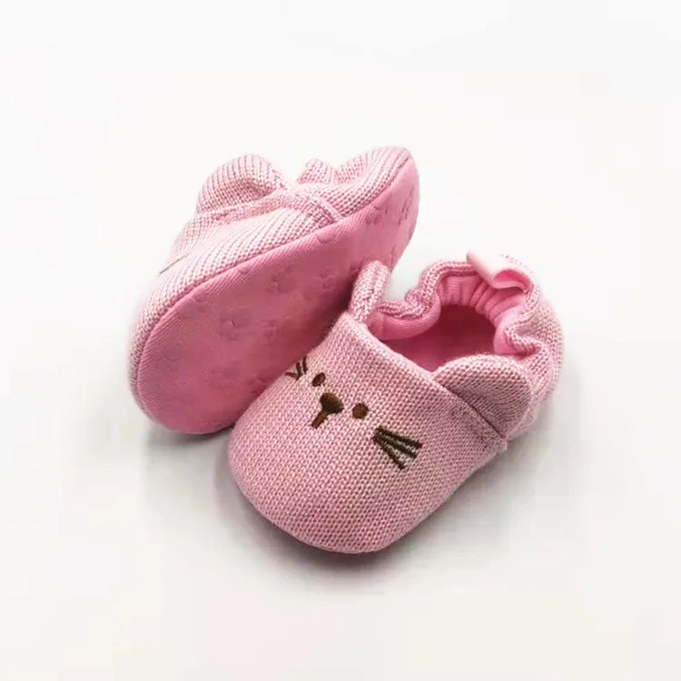 Chaussons bébé légers et confortables en coton