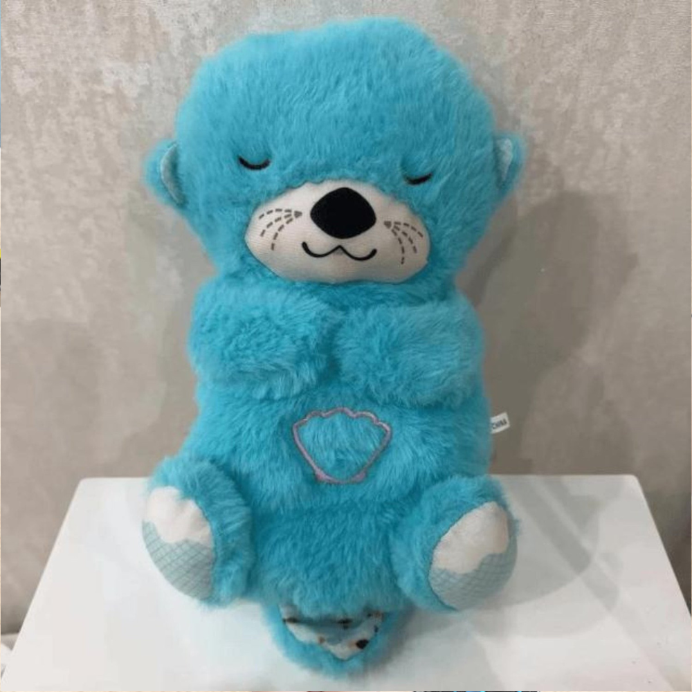 Vue de face du Teddy avec lumière et sons apaisants