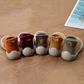 Chaussures bébé en coton respirant, vue de côté