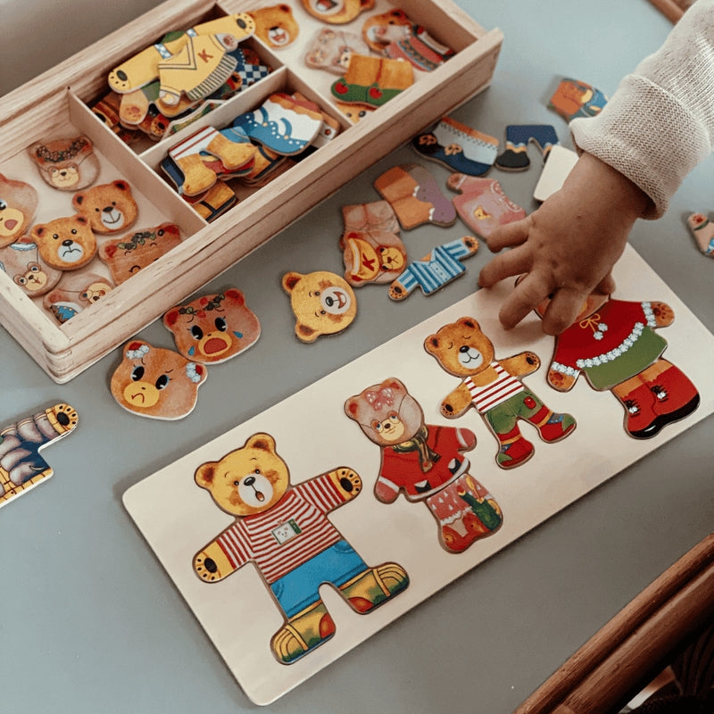 Pièces de vêtements colorées pour jeu d'habillage créatif