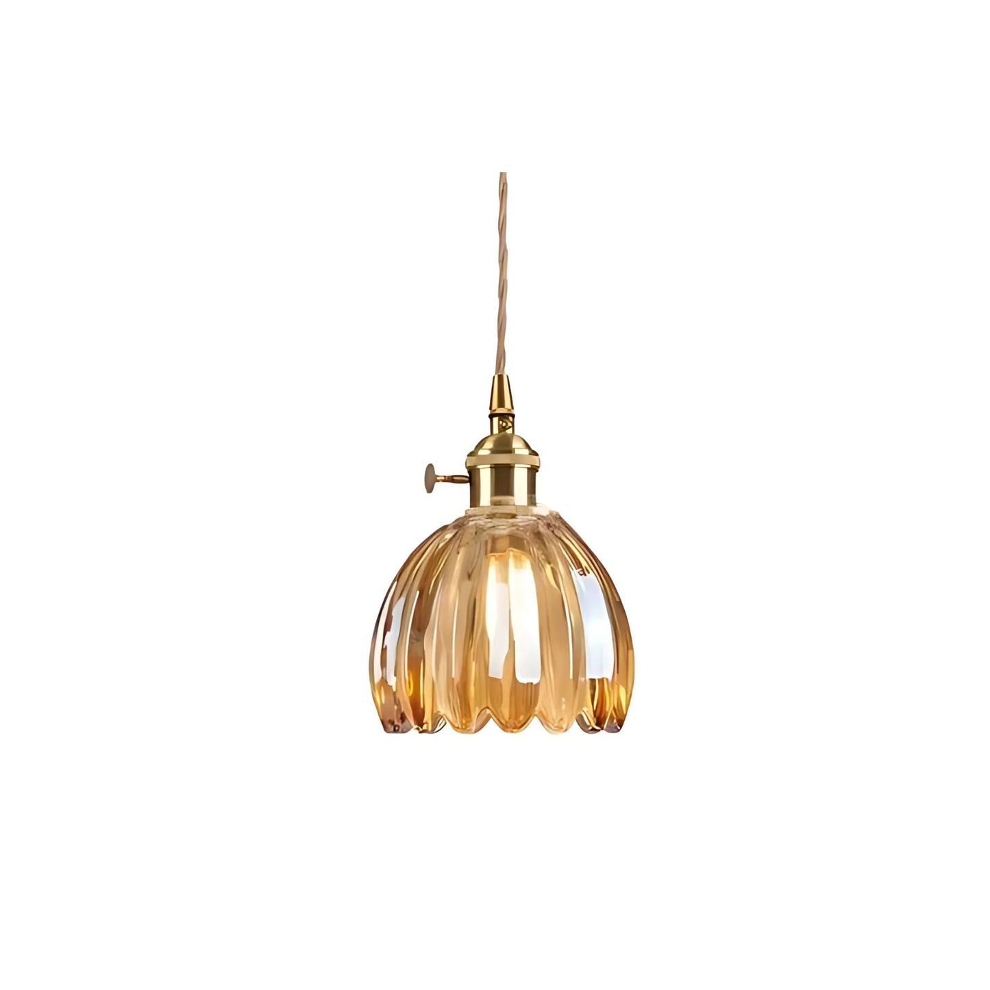 Lampe tulipe suspendue, design classique et moderne