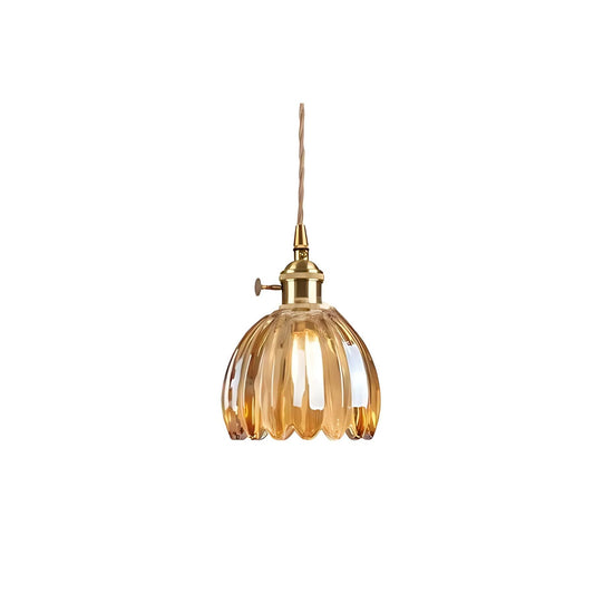 Lampe tulipe suspendue, design classique et moderne