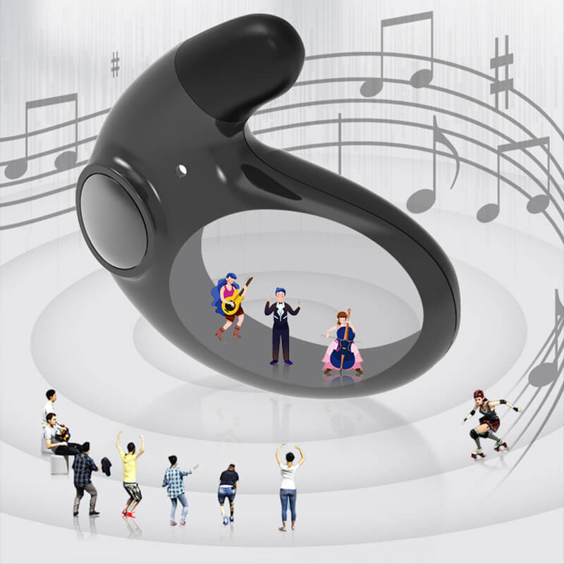 Vue latérale des écouteurs montrant leur design ergonomique