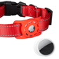 Tracker GPS Bluetooth avec collier réfléchissant pour animaux