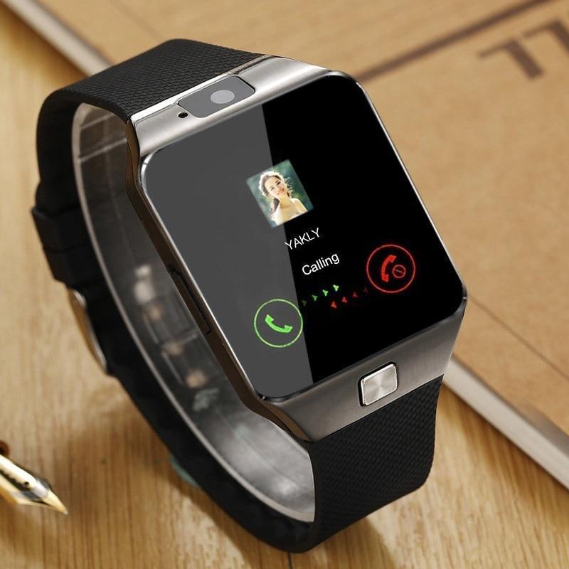 Interface de la montre montrant les options de suivi de santé