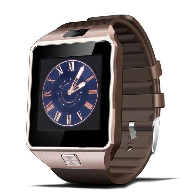 Montre affichant un appel entrant sur l'écran tactile