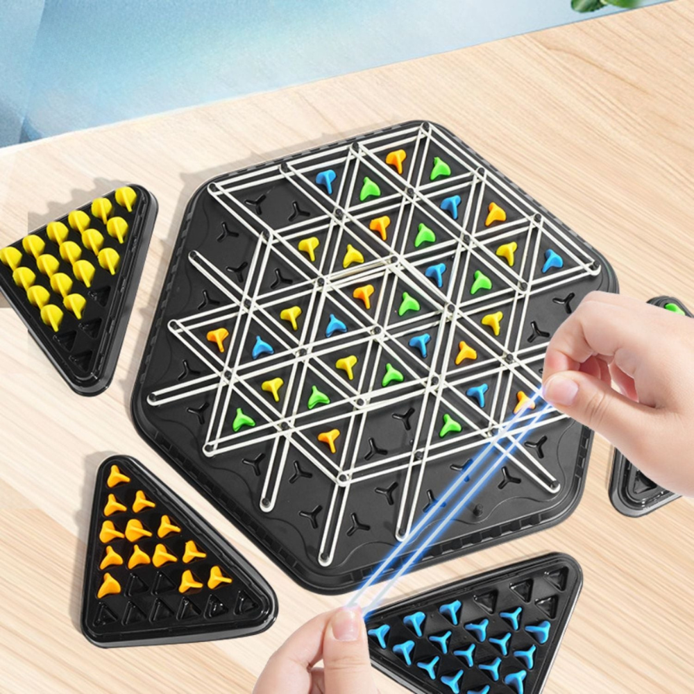 Boîte de jeu de société portable avec instructions visibles
