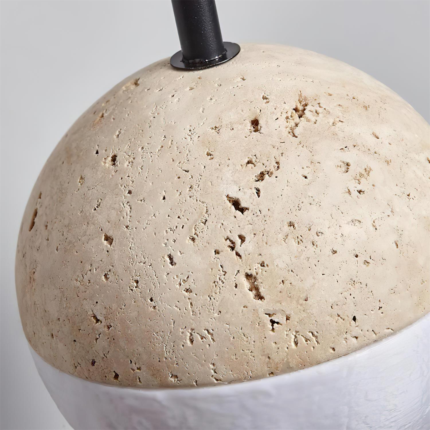 Lumière diffuse à travers l'hémisphère en acrylique