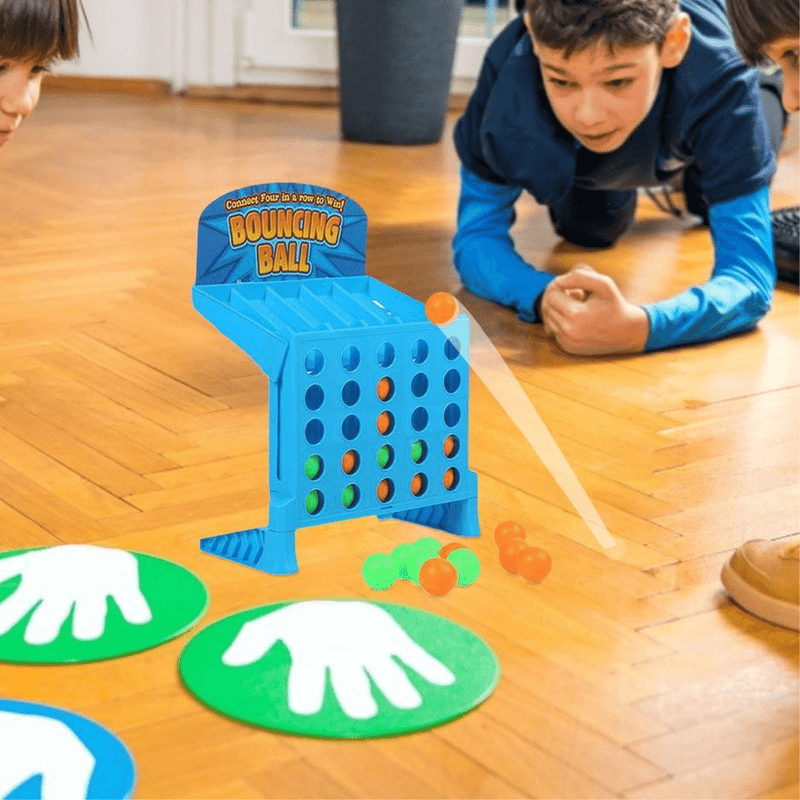 Structure complète du jeu montrant les supports latéraux