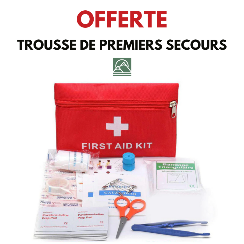 Boussole phosphorescente pour orientation jour et nuit