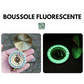 Boussole phosphorescente pour orientation nocturne