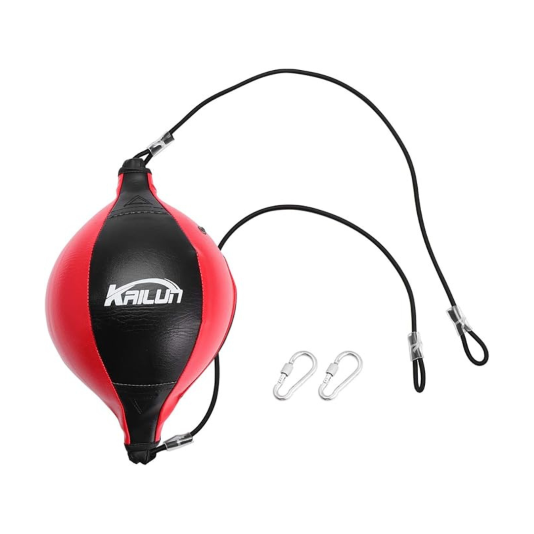 Entraîneur de speedball ajustable en cuir, vue de face