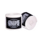 Bandages de poignet montrant leur longueur totale