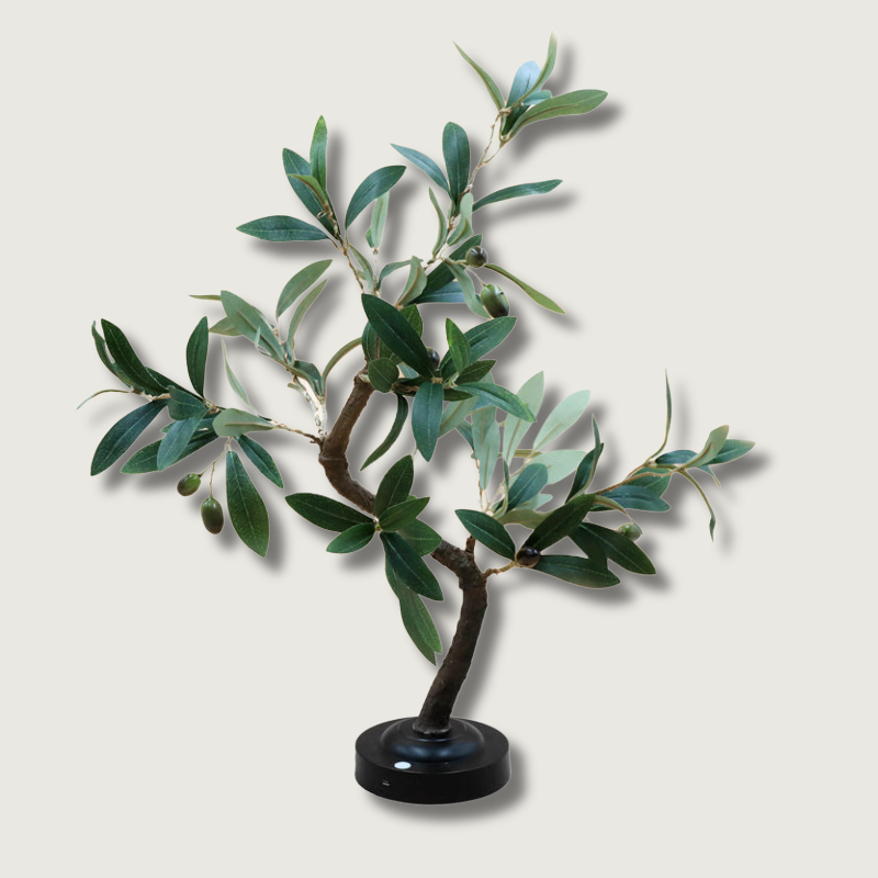 Lampe de table LED avec design naturel et élégant