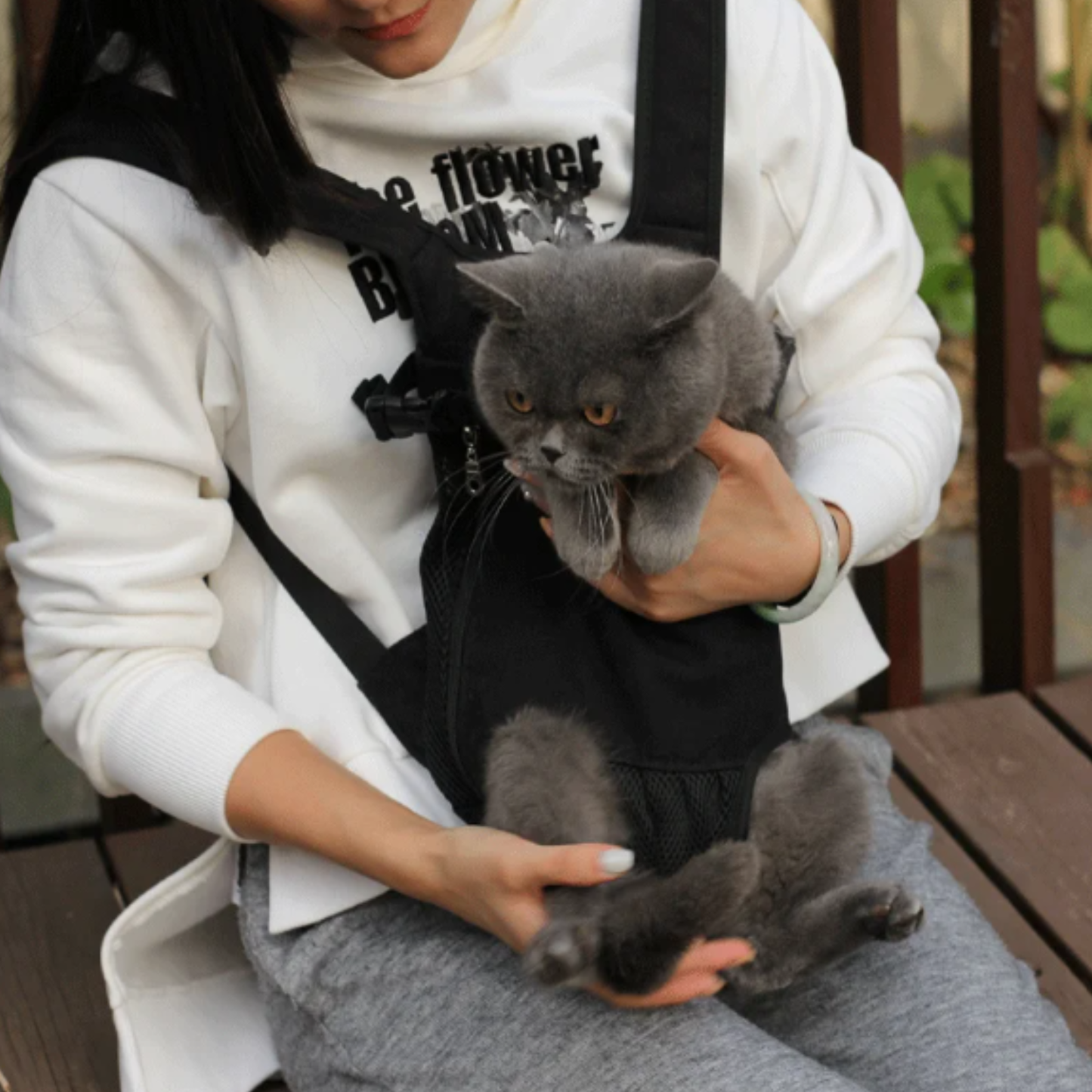 Boucle de sécurité interne pour empêcher les sauts d'animaux