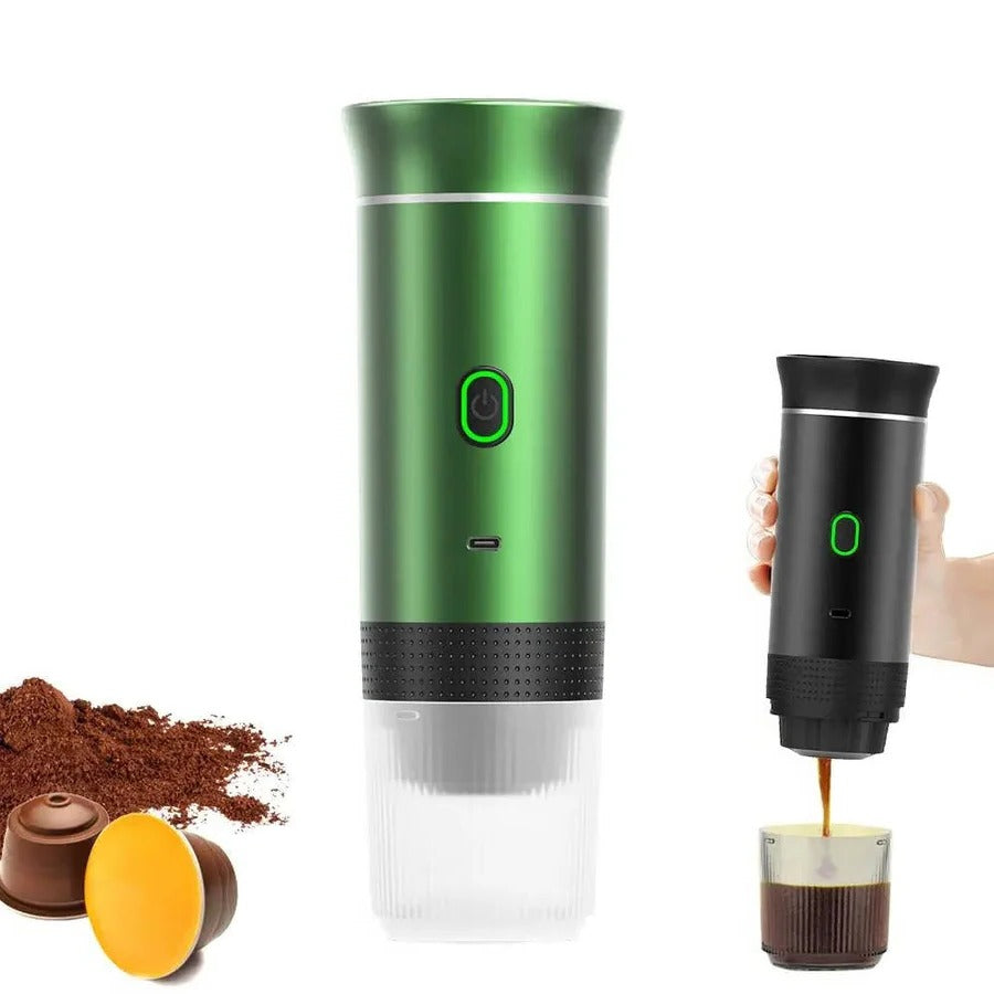Appareil compact pour espresso et cappuccino en déplacement