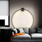 Applique murale LED en aluminium, vue de face