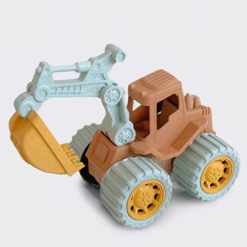 Ensemble complet de construction avec véhicules et accessoires